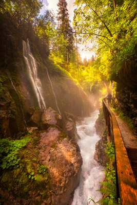 Mit dem Forster unterwegs in Österreich: Wimbachklamm