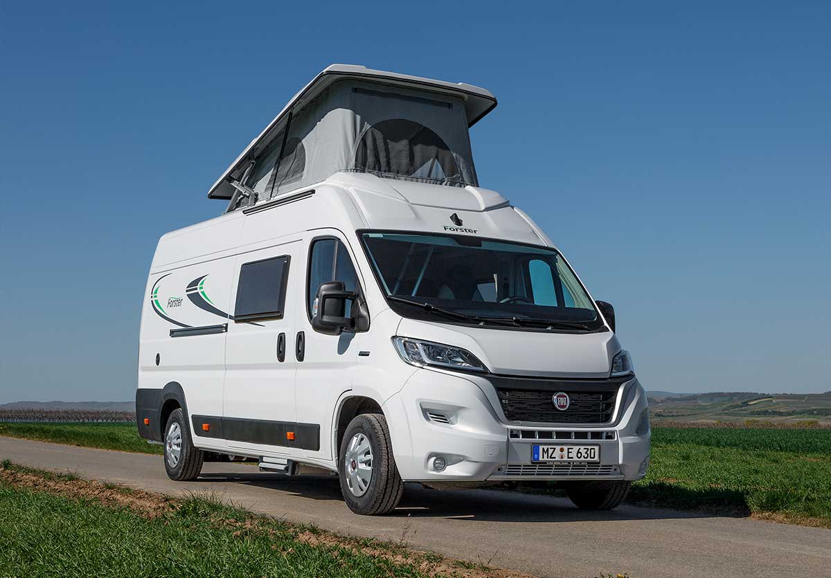 Forster Vans: Vantasy neu mit Aufstelldach