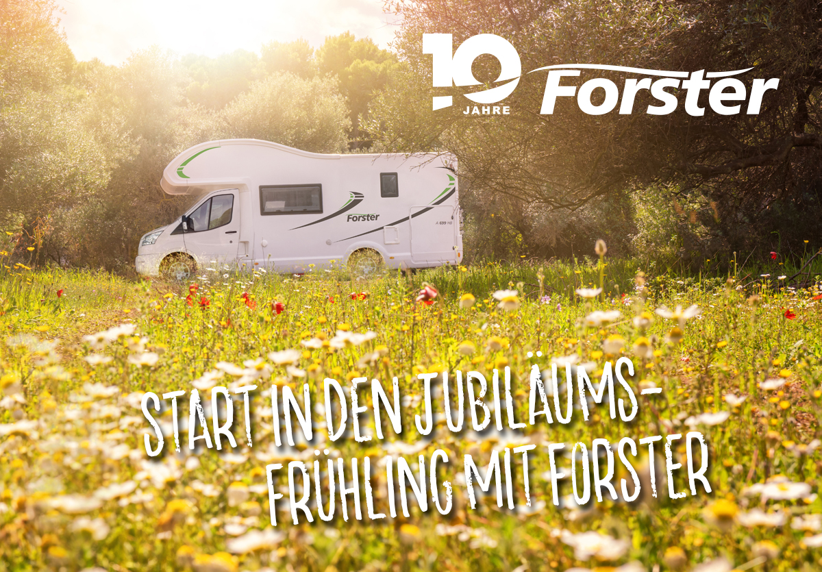 Start in den Jubiläumsfrühling mit Forster