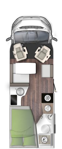 FT 649 SB Teilintegriertes Reisemobil